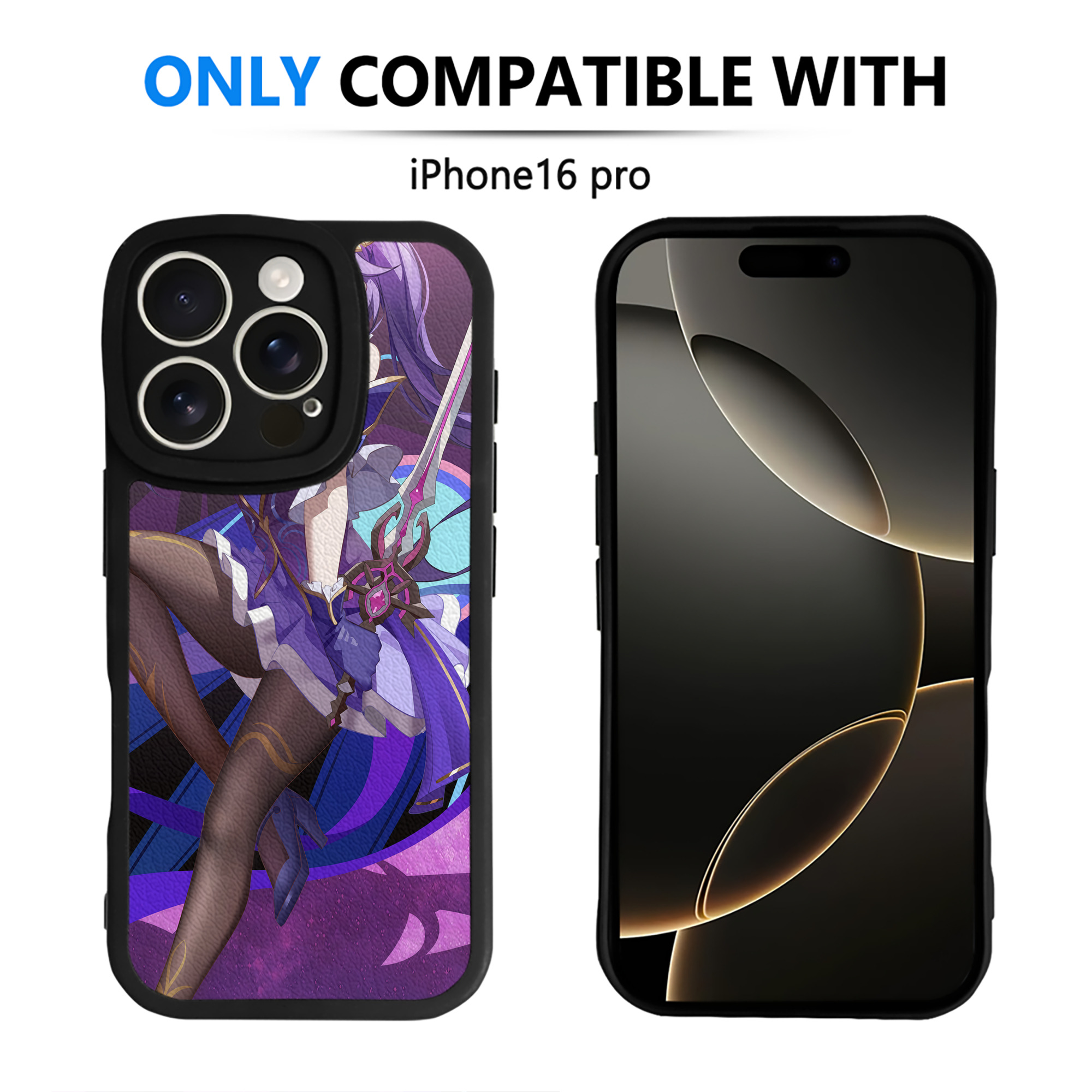 （画像用） 葬送のフリーレン Frieren 【iPhone 16シリーズ対応】シリコンスマホケース（レザー調） 材質：シリコン
